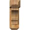 Ekena Millwork Balboa Craftsman Rough Sawn Bracket w/ Offset Brace, Western Red Cedar, 6"W x 18"D x 18"H BKT0604X18X18BOA04RWR - alternate 2